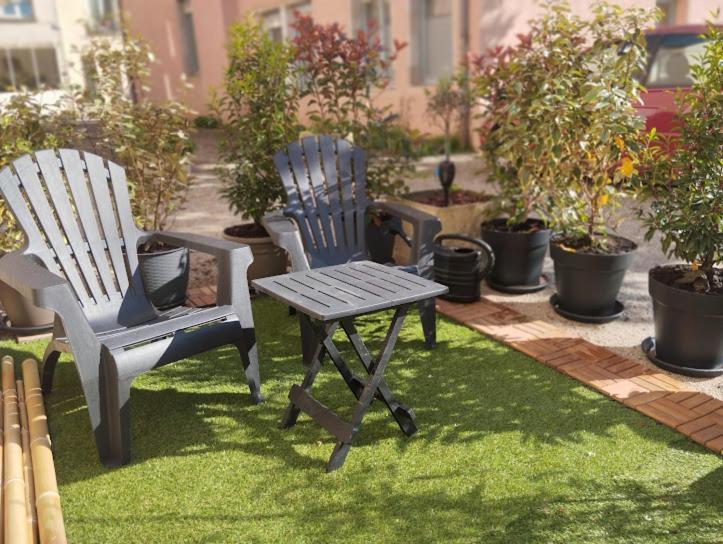 Maison De Village Appartement Rdc Avec Terrasse Gy Eksteriør billede